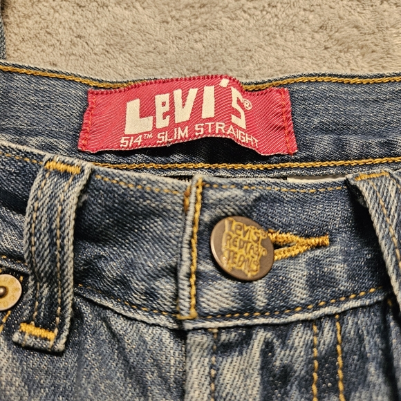 Levi's Women's 514 Slim Straight Denim Jeans Size 27 - Picture 3 of 9
